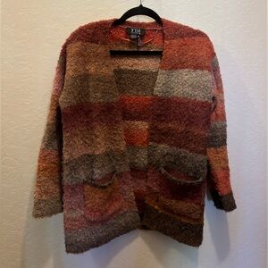 Blush gradient over size cozy cardigan size XS